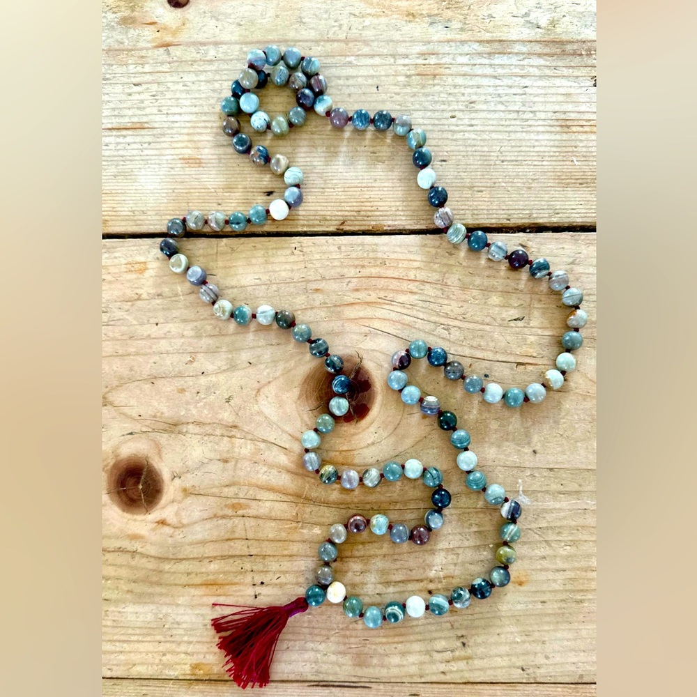 Gemstone Mala Necklace